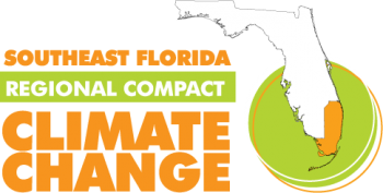 The Southeast Florida Regional Climate Change Compact was executed by Broward, Miami-Dade, Monroe, and Palm Beach Counties in January 2010 to coordinate mitigation and adaptation efforts across county lines. The Compact represents a new form of regional climate governance designed to allow local governments to set the agenda for state and federal agencies to engage with technical assistance and support. â Image courtesy of the Southeast Florida Regional Climate Compact. The Southeast Florida Regional Climate Change Compact was executed by Broward, Miami-Dade, Monroe, and Palm Beach Counties in January 2010 to coordinate mitigation and adaptation efforts across county lines. The Compact represents a new form of regional climate governance designed to allow local governments to set the agenda for state and federal agencies to engage with technical assistance and support. â Image courtesy of the Southeast Florida Regional Climate Compact.