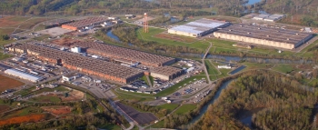An aerial view of East Tennessee Technology Park prior to demolition. An aerial view of East Tennessee Technology Park prior to demolition.