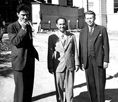 Learn about the history of the Manhattan Project on <a href="https://www.osti.gov/manhattan-project-history/index.htm">this interactive website</a> featuring images, essays, and other resources.