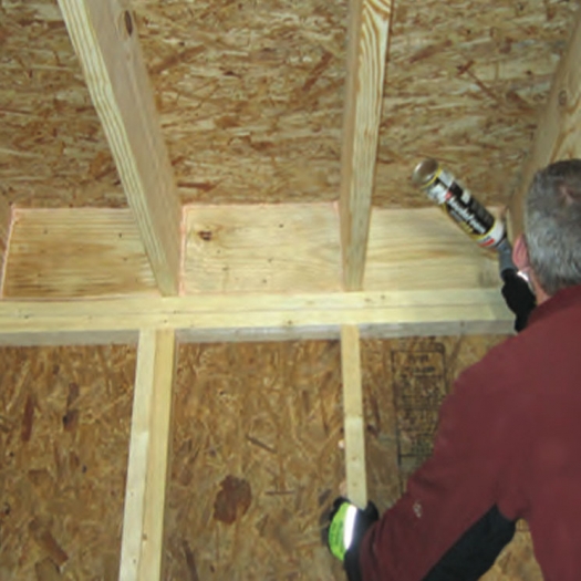 Savings Project Insulate And Air Seal Floors Over Unconditioned Garages Department Of Energy