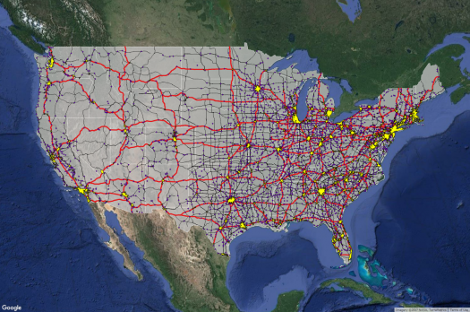 The Future Of Electric Charging Stations Projected In 4 Simple Maps Department Of Energy