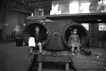 Inside the 60-Inch Cyclotron