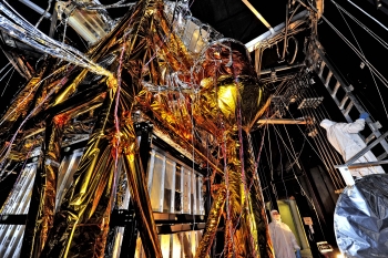 The Webb Telescope's "Golden Spider"