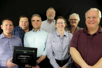 2012 National Asphalt Pavement Association Quality in Construction Award (used reclaimed asphalt pavement and recycled asphalt shingles in the project mixes).