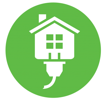 Green circle Energy Saver logo