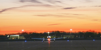 NNSA's Aerial Measuring System plane takes off from Joint Base Andrews in Maryland