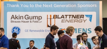 Sponsors supporting the 2016 Collegiate Wind Competition event.