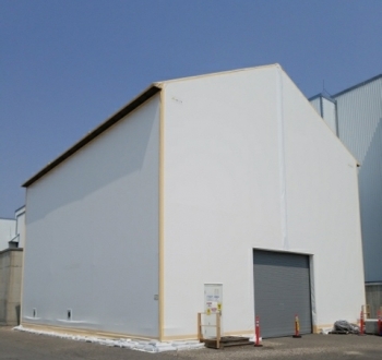 EM workers now use this building for macro encapsulation.