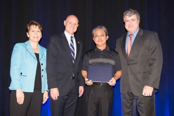 Photo of Ngan Pham, National Archives and Records Administration.