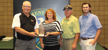 CH2M Hill BWXT West Valley (CHBWV) Accepts the Legacy of Stars Award Figure 5. CHBWV Accepts the Legacy of Stars Award