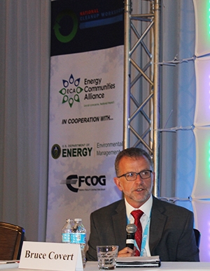 Bruce Covert, president of Nuclear Waste Partnership.