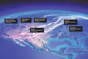 National laboratories that work with the Water Power Technologies Office