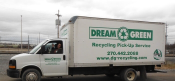 Dream Green Recycling, a woman-owned small business, provides recycling services to the Paducah Site.