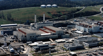 When operational, the Mercury Treatment Facility will enable cleanup of facilities such as Alpha-4 and Alpha-5, pictured here.