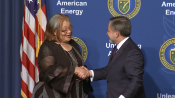 Dr. King and the Deputy Secretary