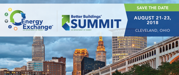 Save the date for Better Buildings Summit.