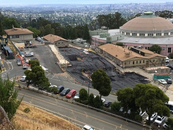 The Lawrence Berkeley National Laboratory Old Town area after completion of the first of four cleanup phases.