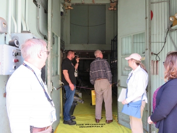 The Oak Ridge Office of Environmental Management provides tours to Oak Ridge Site Specific Advisory Board members to give them an up-close look at current projects.