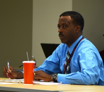 Ronald Trott, a U.S. Marine Corps veteran, works in NNSA's Office of Acquisition and Project Management.
