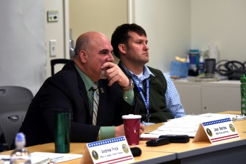 Jose Berrios, a U.S. Army veteran, works in NNSA's Office of Emergency Operations Plans and Policy.