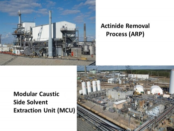 The Actinide Removal Process/Modular Caustic Side Solvent Extraction Unit (ARP/MCU) facilities.