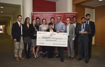 WasteLESS Technology recieves $50,000 check as part of Allegheny Cheantech UP