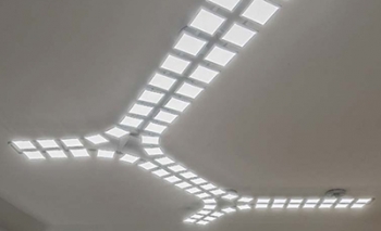 image of a ceiling mounted oled