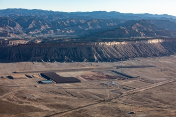 The UMTRA Project's engineered disposal cell in Crescent Junction, Utah.