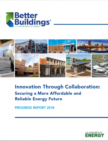 Cover of the Better Buildings Progress Report.