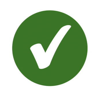 Icon of a check mark.