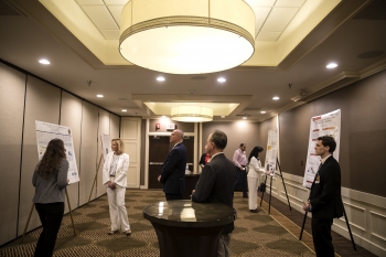Students from each consortium and a small business presented research outcomes during a featured poster session to NNSA Administrator Lisa E. Gordon-Hagerty and others.