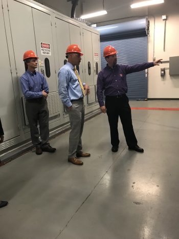 Assistant Secretary Bruce J. Walker at Clemson University's Restoration Institute