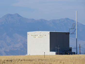 Exterior of TREAT test reactor
