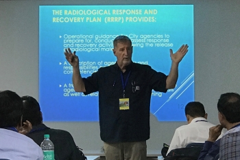 Robert Ingram, retired FDNY HazMat Batallion Chief describing how New York City has planned to respond to RDD