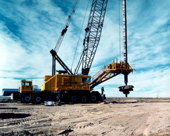 Bore Drill Cleanup In Progress