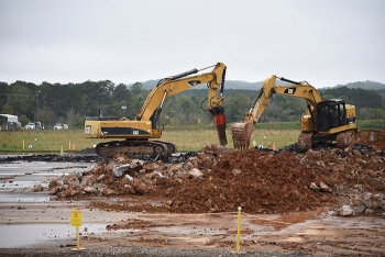 K-29 Building foundation slab
