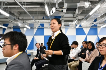 Participant at the Millennial Nuclear Caucus in Tokyo.
