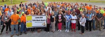 Swift & Staley employees recently celebrated 1 million safe work hours.