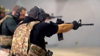The Y-12 National Security Complex Protective Force benchmarks tactics and techniques with Marines from the Close Quarters Battle School in Virginia.