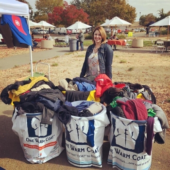 Sandia National Laboratories in California donated 150 coats to those in need in the surrounding area.