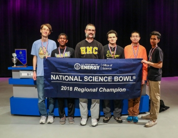 Clark High School science bowl team
