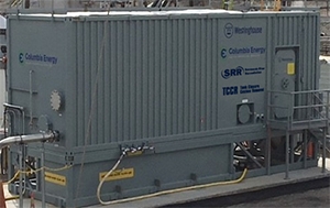 The exterior of the Tank Closure Cesium Removal process enclosure.