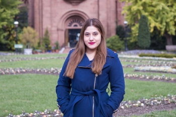 Dr. Karen Ventura, a NNSA Graduate Fellowship Program Fellow in the Office of Defense Nuclear Nonproliferation
