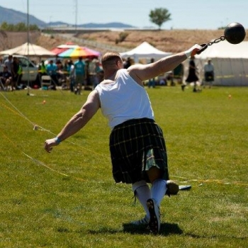 56lb Heavy Weight for Distance throw at the Rio Grande Valley Celtic Festival & Highland Games in Albuquerque, NM.