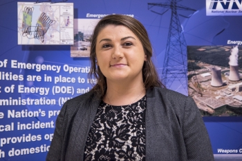 NNSA Graduate Fellow Zoe Chicketti