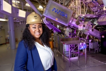 NNSA Graduate Fellow Candace Harris