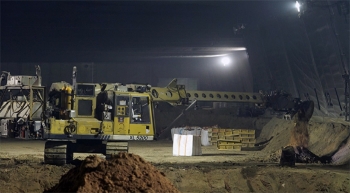 Crews have completed targeted waste exhumation at the Accelerated Retrieval Project VIII facility at DOEâs Idaho National Laboratory Site. Just 0.69 acres of buried Cold War weapons waste at the siteâs subsurface disposal area remains to be exhumed under