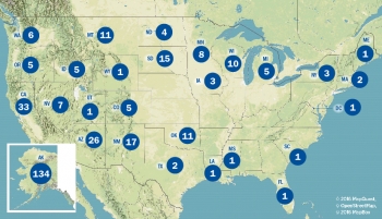 Graphic on completed TA map.