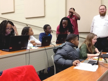 Sixth-grade Renaissance Learner student teams at Claflin University in South Carolina. Sixth-grade Renaissance Learner student teams at Claflin University in South Carolina.