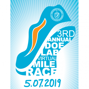 The DOE Mile 2019 logo